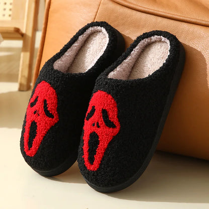 Women's Plush Halloween Slippers