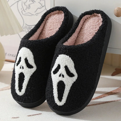 Women's Plush Halloween Slippers