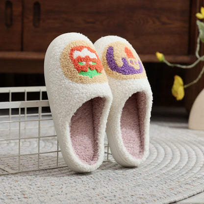 Women's Plush Halloween Slippers