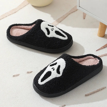 Women's Plush Halloween Slippers