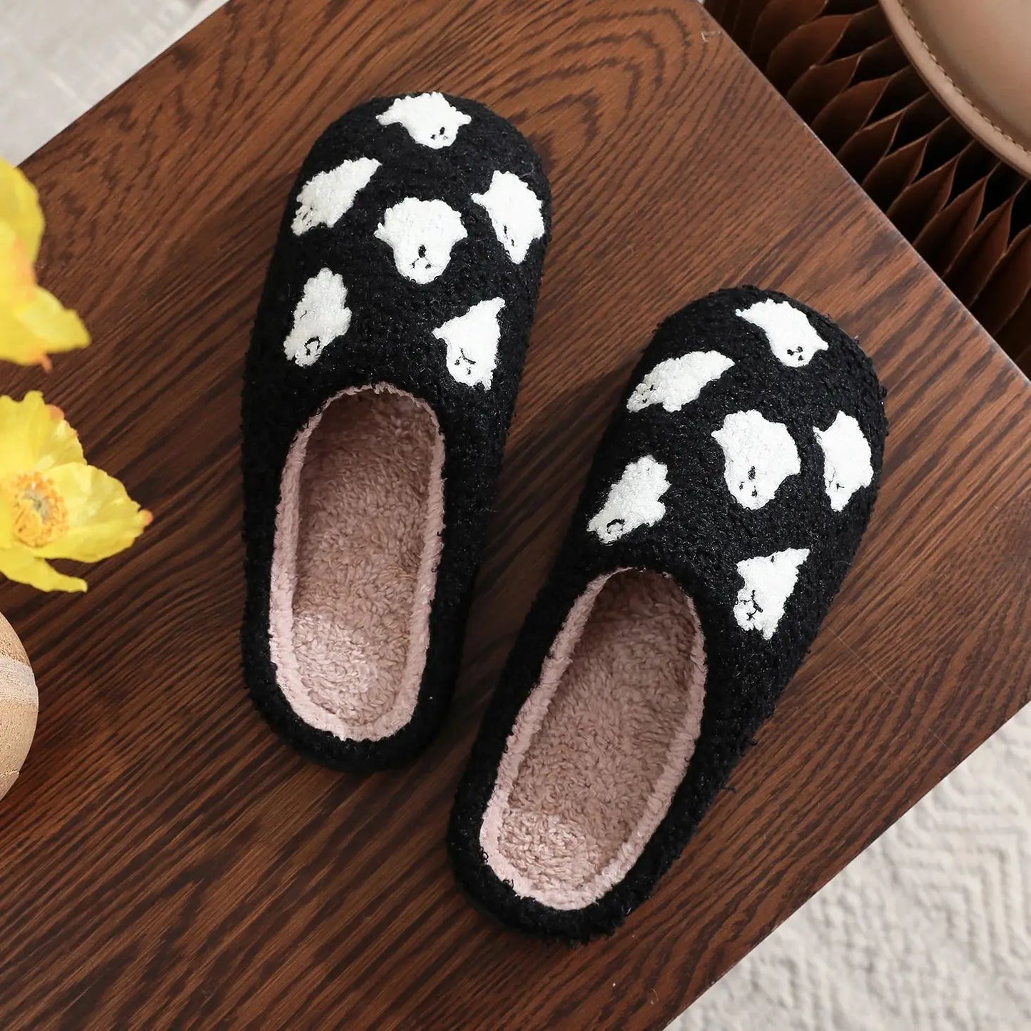 Women's Plush Halloween Slippers