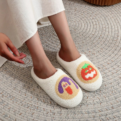 Women's Plush Halloween Slippers